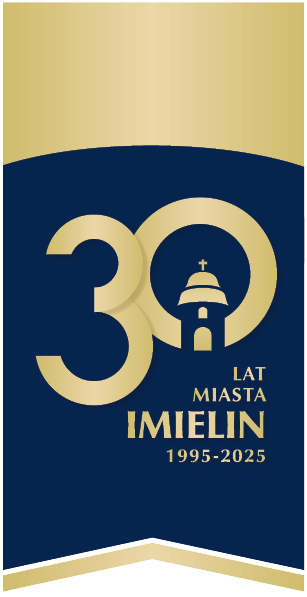 Baner dekoracyjny 30 lat Miasta Imielin